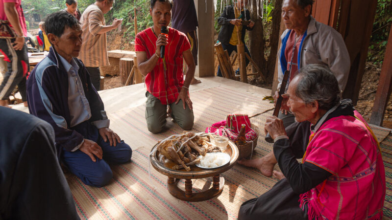 Huai Hin Lad Nai village ceremony