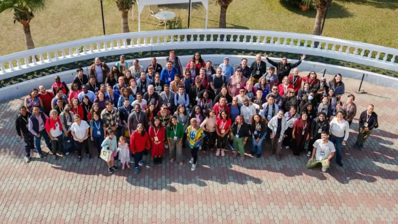 A photo of the Global Voices Summit in Kathmandu, Nepal in December 2024. Image used with permission.